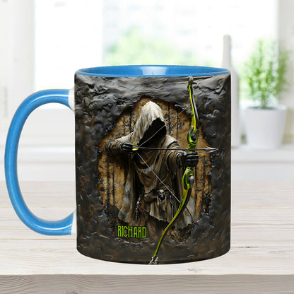Bow Reaper - Personalized Hunting Accent Mug