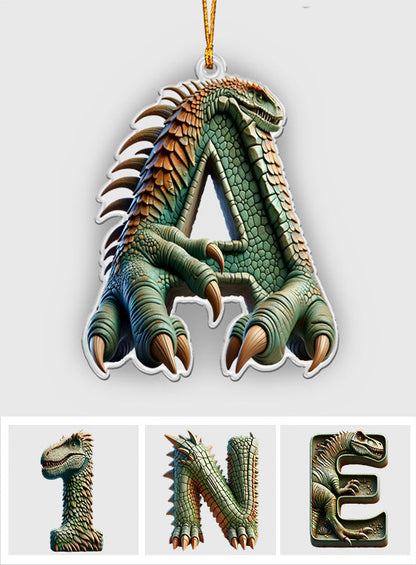 Mystic World - Personalized Dinosaur Ornament