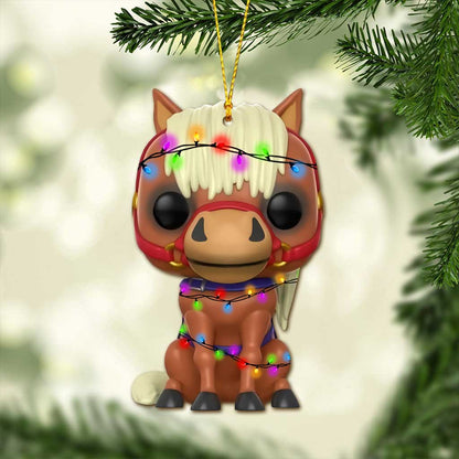 Chibi Character - Christmas Ornament (Printed On Both Sides)