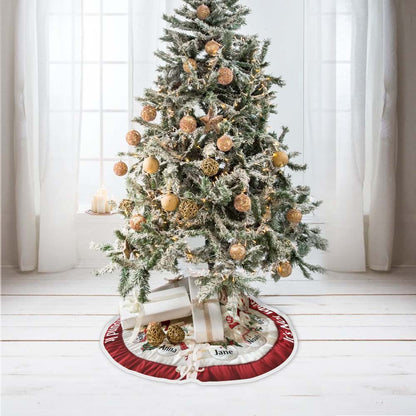 Under The Tree - Personalized Family Tree Skirt
