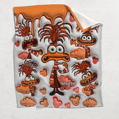 It's Ok To Feel All The Feels - Personalized Blanket