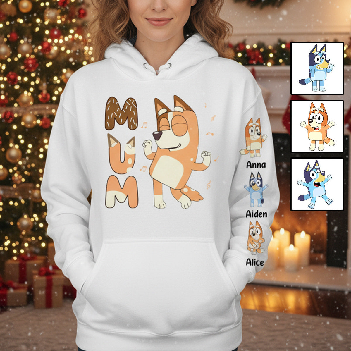 Cool Mum Chistmas Gift for Mom, Dad, Aunt, Uncle, Nana, Grandpa - Personalized All Over Shirt