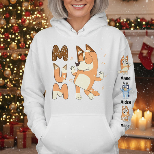 Cool Mum Chistmas Gift for Mom, Dad, Aunt, Uncle, Nana, Grandpa - Personalized All Over Shirt