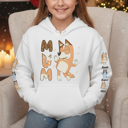 Cool Mum Chistmas Gift for Mom, Dad, Aunt, Uncle, Nana, Grandpa - Personalized All Over Shirt