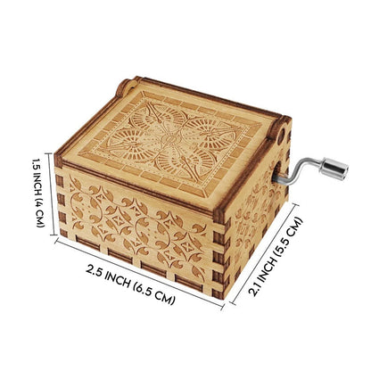 Sounds Like - Couple gift for boyfriend, girlfriend, husband, wife - Personalized Hand Crank Music Box