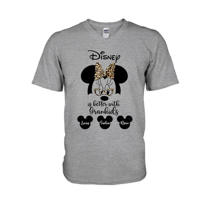 Magic With My Grandkids - Personalized Mouse T-shirt and Hoodie