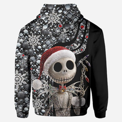 Nightmare Before Christmas - Personalized Nightmare Hoodie and Leggings
