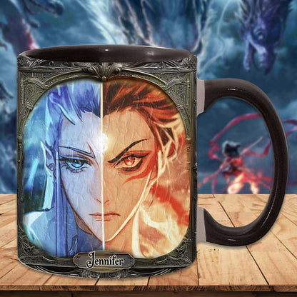 Divine Rivalry - Personalized Accent Mug