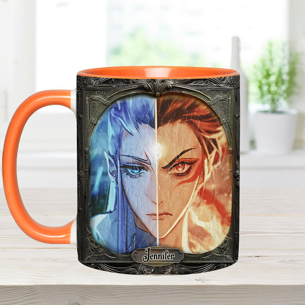 Divine Rivalry - Personalized Accent Mug