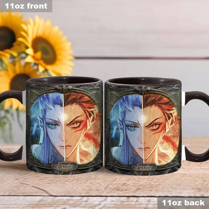 Divine Rivalry - Personalized Accent Mug