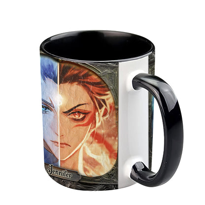 Divine Rivalry - Personalized Accent Mug