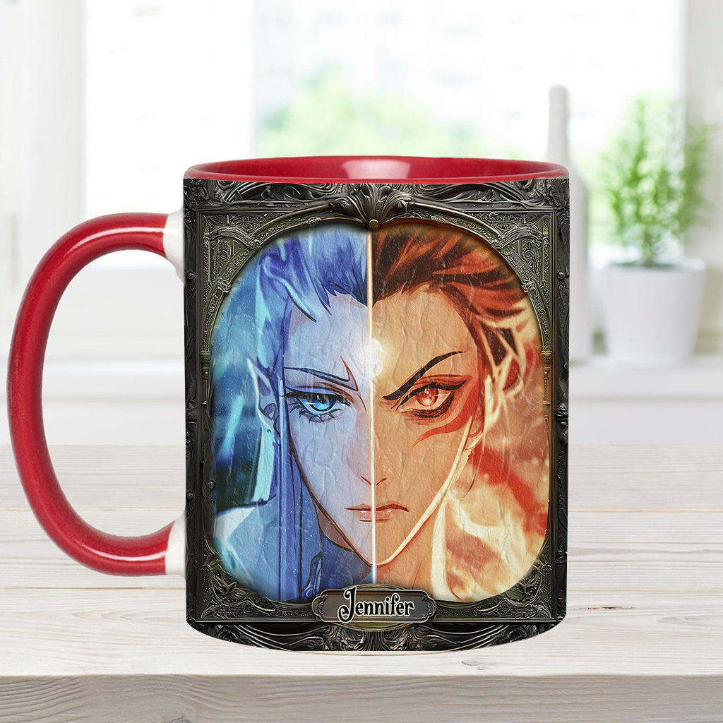 Divine Rivalry - Personalized Accent Mug