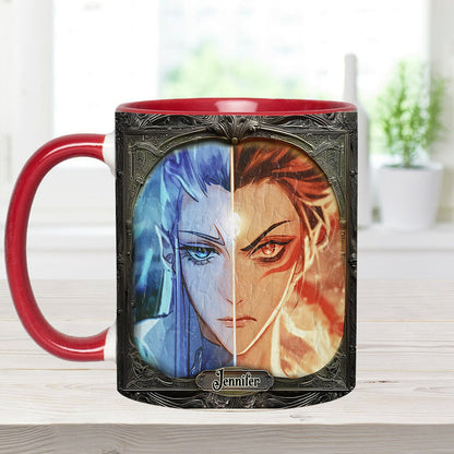 Divine Rivalry - Personalized Accent Mug