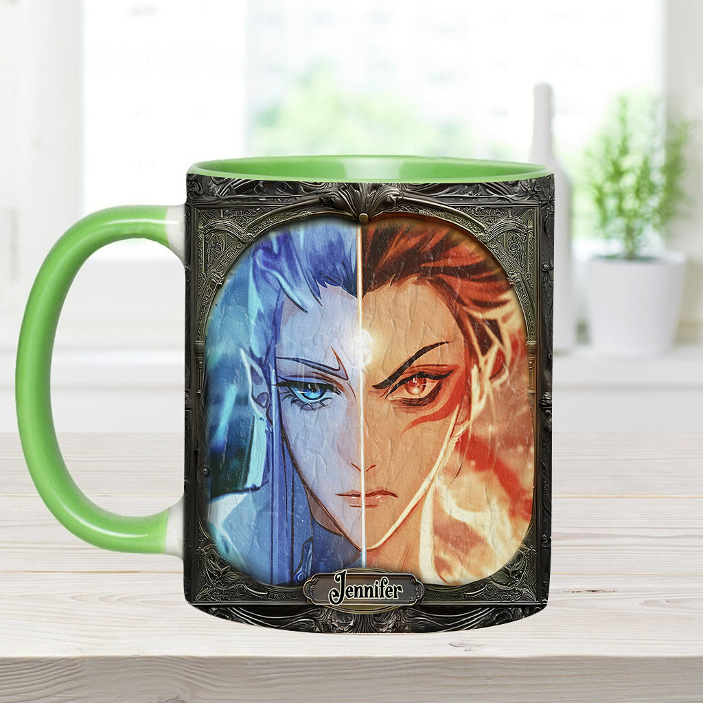 Divine Rivalry - Personalized Accent Mug