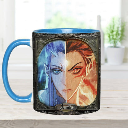 Divine Rivalry - Personalized Accent Mug