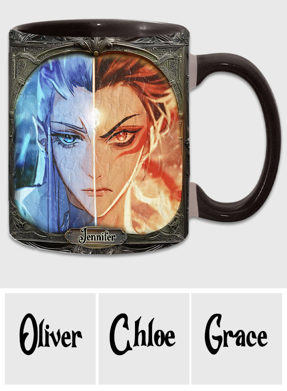 Divine Rivalry - Personalized Accent Mug