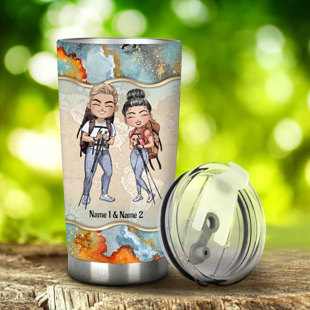 I Haven't Been Everywhere But It's On My List - Personalized Hiking Tumbler