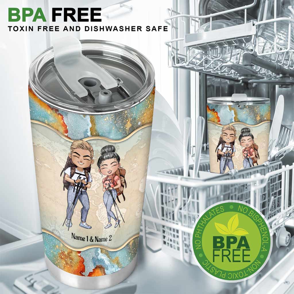 I Haven't Been Everywhere But It's On My List - Personalized Hiking Tumbler