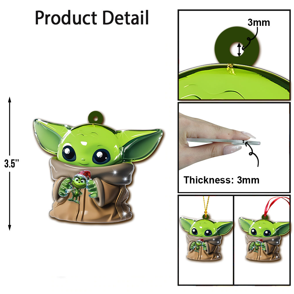 Baby Master - Personalized The Force Ornament