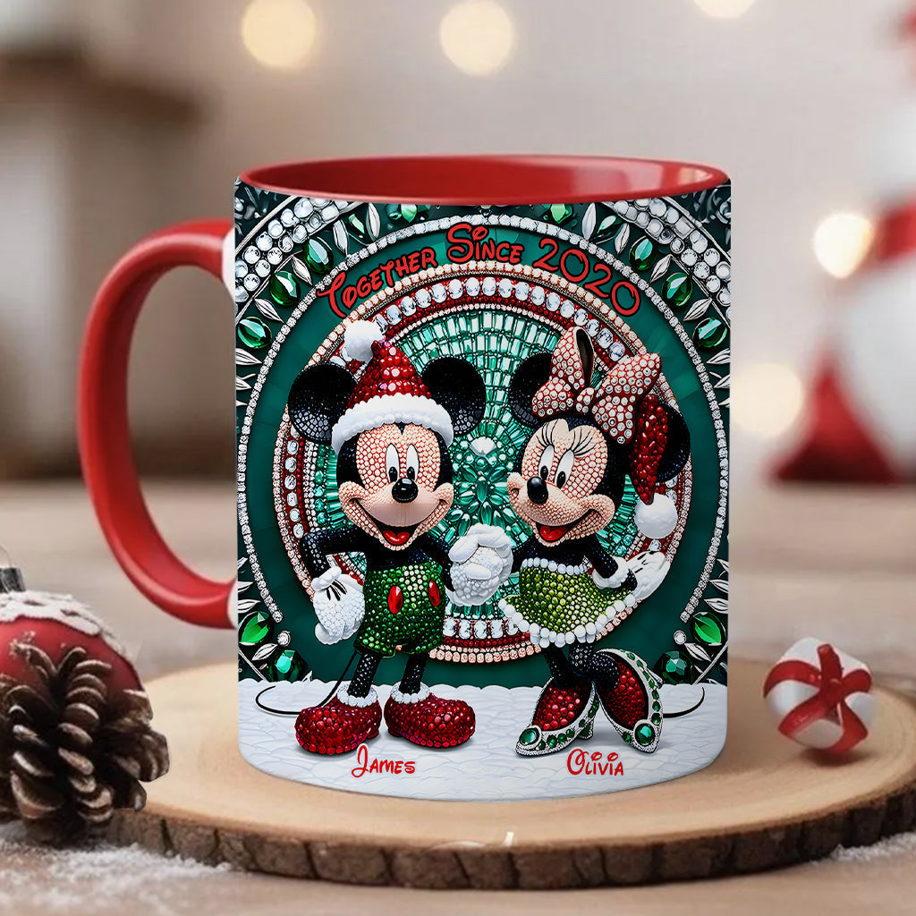 Magic Couple - Personalized Mouse Accent Mug