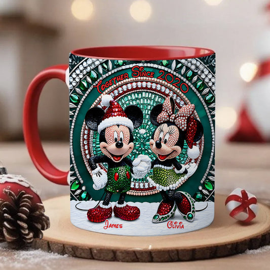 Magic Couple - Personalized Mouse Accent Mug