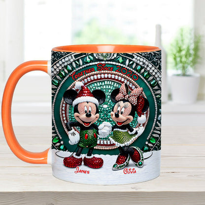 Magic Couple - Personalized Mouse Accent Mug