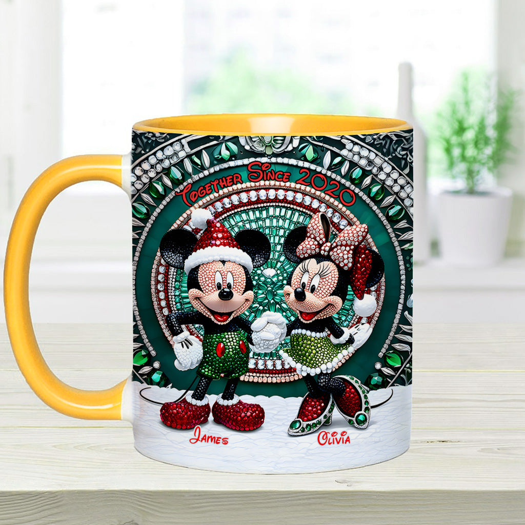 Magic Couple - Personalized Mouse Accent Mug