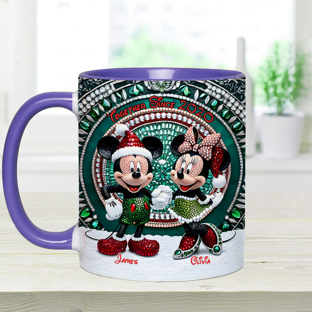 Magic Couple - Personalized Mouse Accent Mug