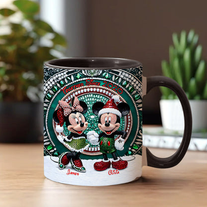 Magic Couple - Personalized Mouse Accent Mug