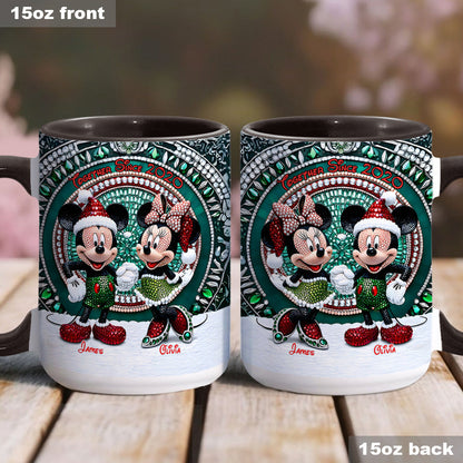Magic Couple - Personalized Mouse Accent Mug