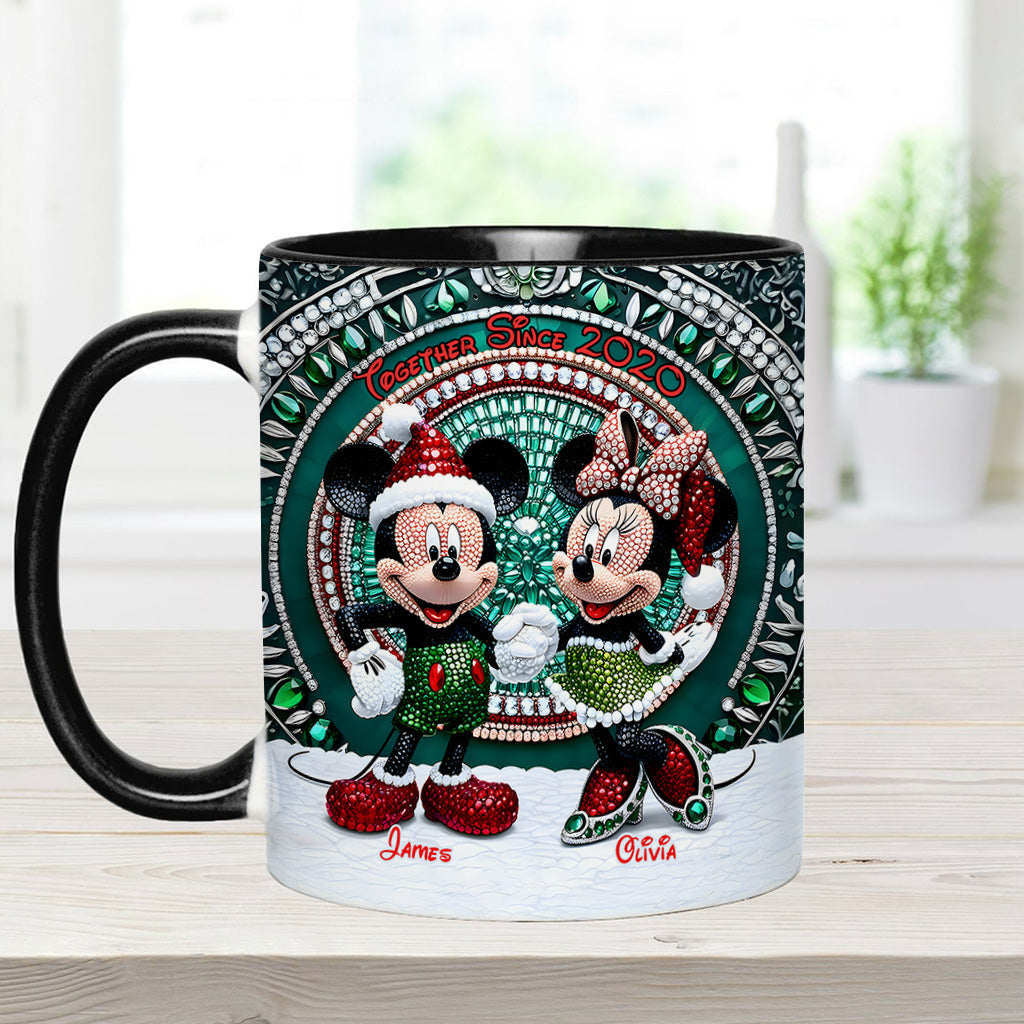 Magic Couple - Personalized Mouse Accent Mug