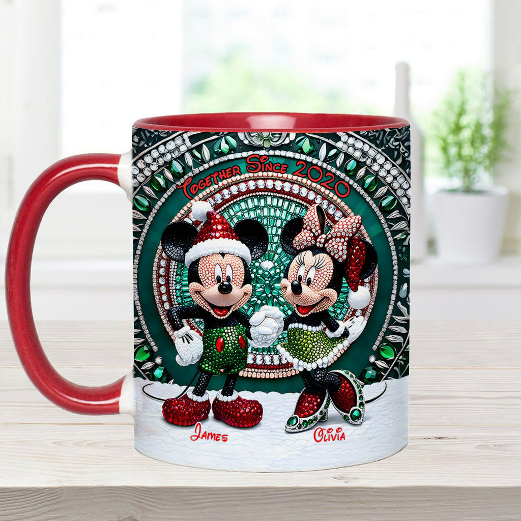 Magic Couple - Personalized Mouse Accent Mug