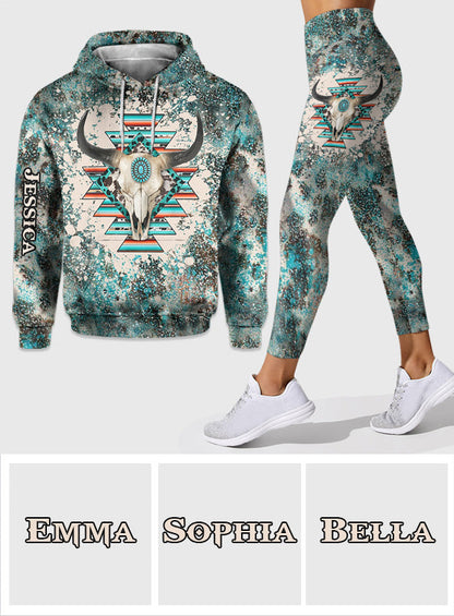 Western Girl - Personalized Western Outfit Hoodie and Leggings