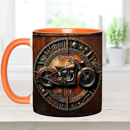 Awesome Bike - Personalized Biker Accent Mug