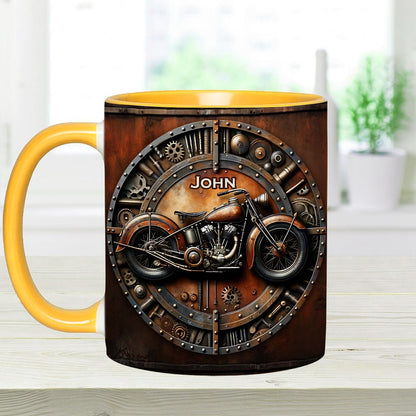 Awesome Bike - Personalized Biker Accent Mug