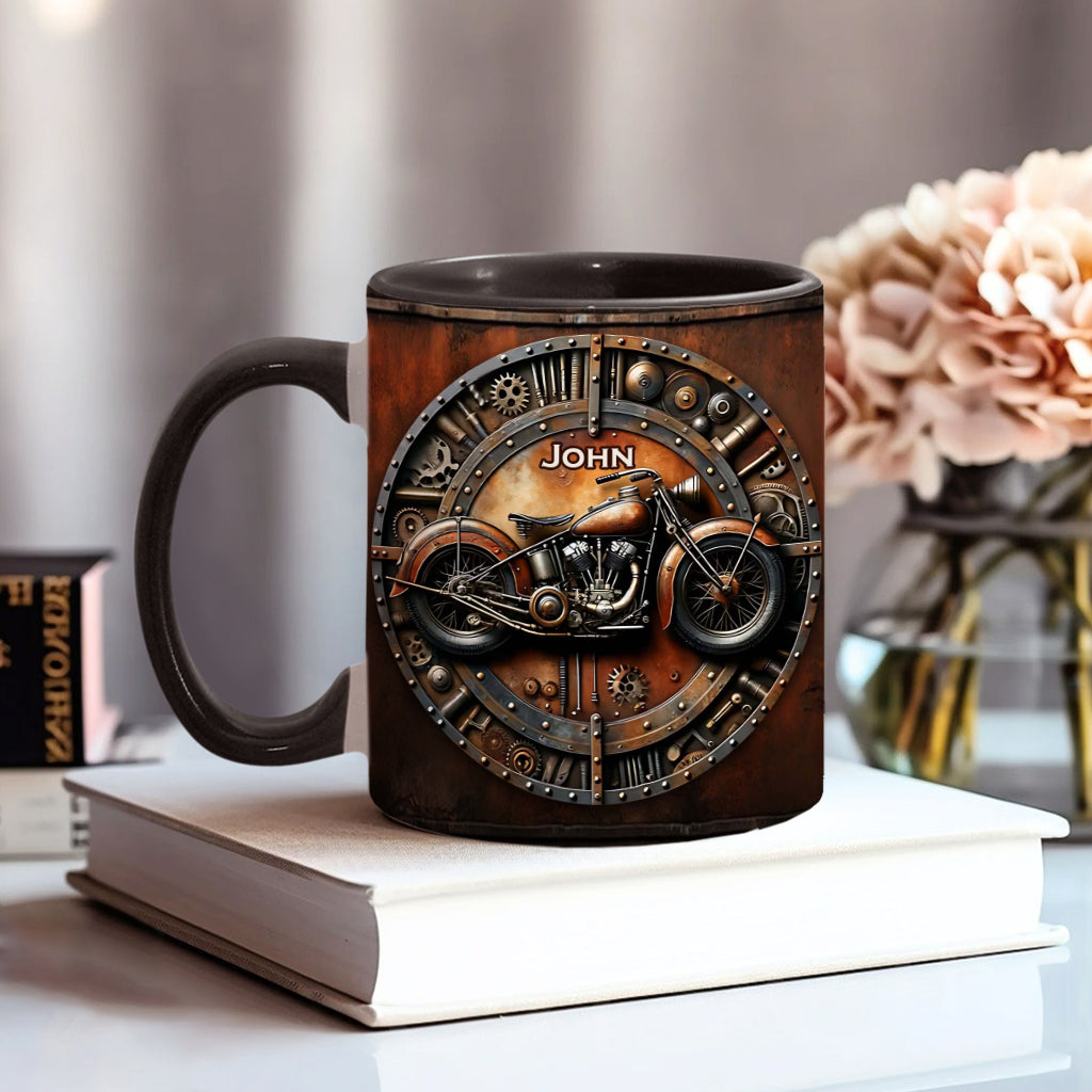 Awesome Bike - Personalized Biker Accent Mug