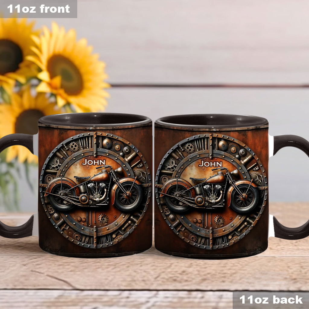 Awesome Bike - Personalized Biker Accent Mug