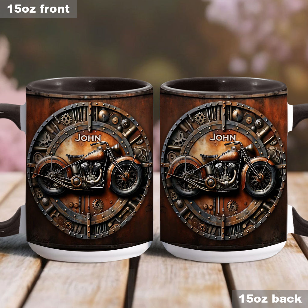 Awesome Bike - Personalized Biker Accent Mug