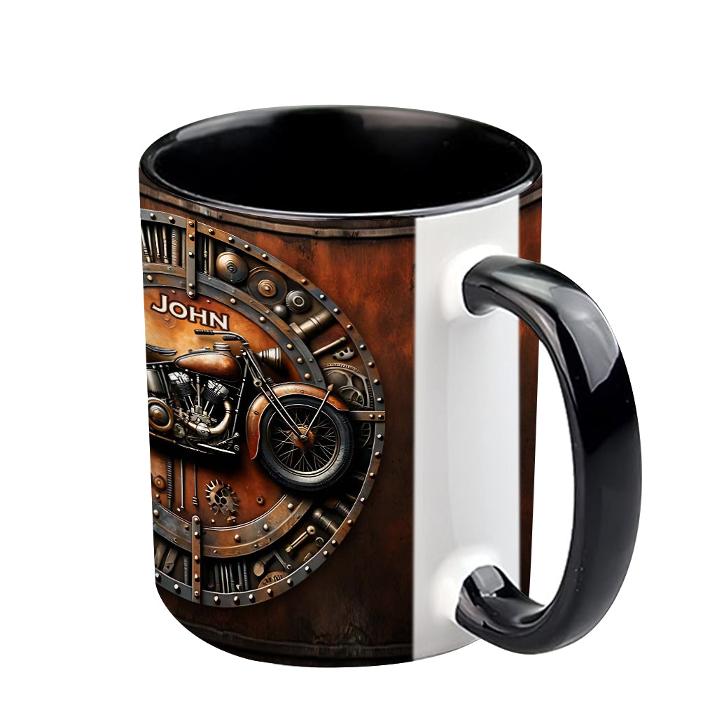 Awesome Bike - Personalized Biker Accent Mug
