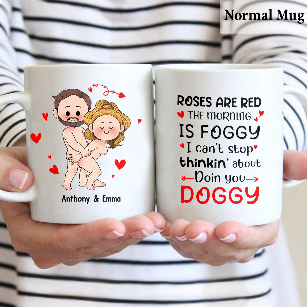 I Just Want You To Be Happy - Couple gift for husband, wife, boyfriend, girlfriend - Personalized Mug