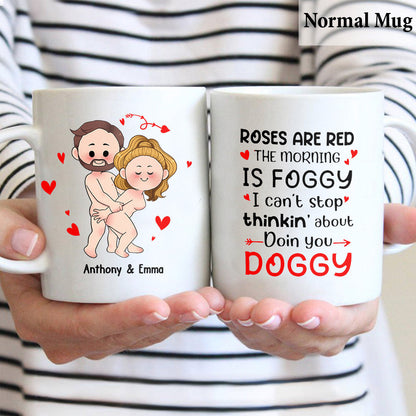 I Just Want You To Be Happy - Couple gift for husband, wife, boyfriend, girlfriend - Personalized Mug