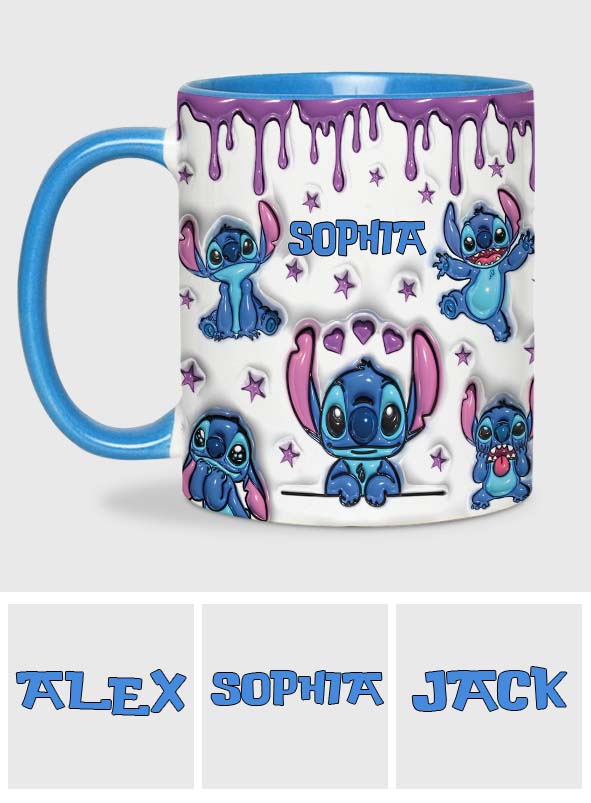 Ohana Means Family - Personalized Ohana Accent Mug