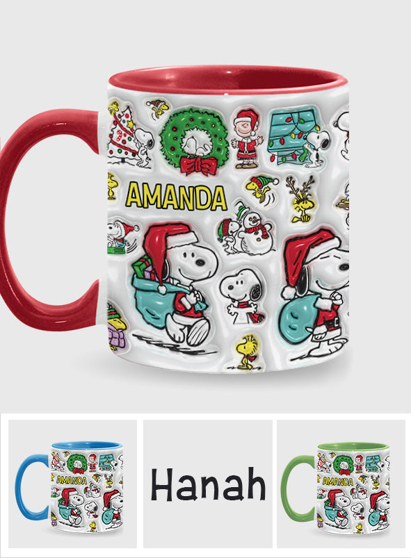 Best Friends - Personalized Accent Mug