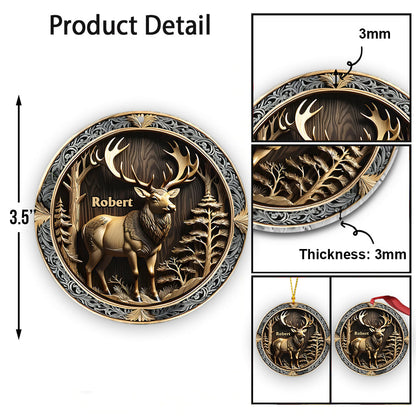 Love Hunting - Personalized Hunting Ornament