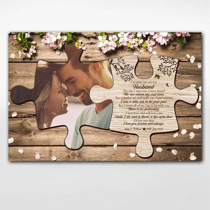I'm Glad That I Have You - Personalized Couple Poster