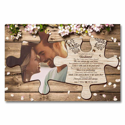 I'm Glad That I Have You - Personalized Couple Poster