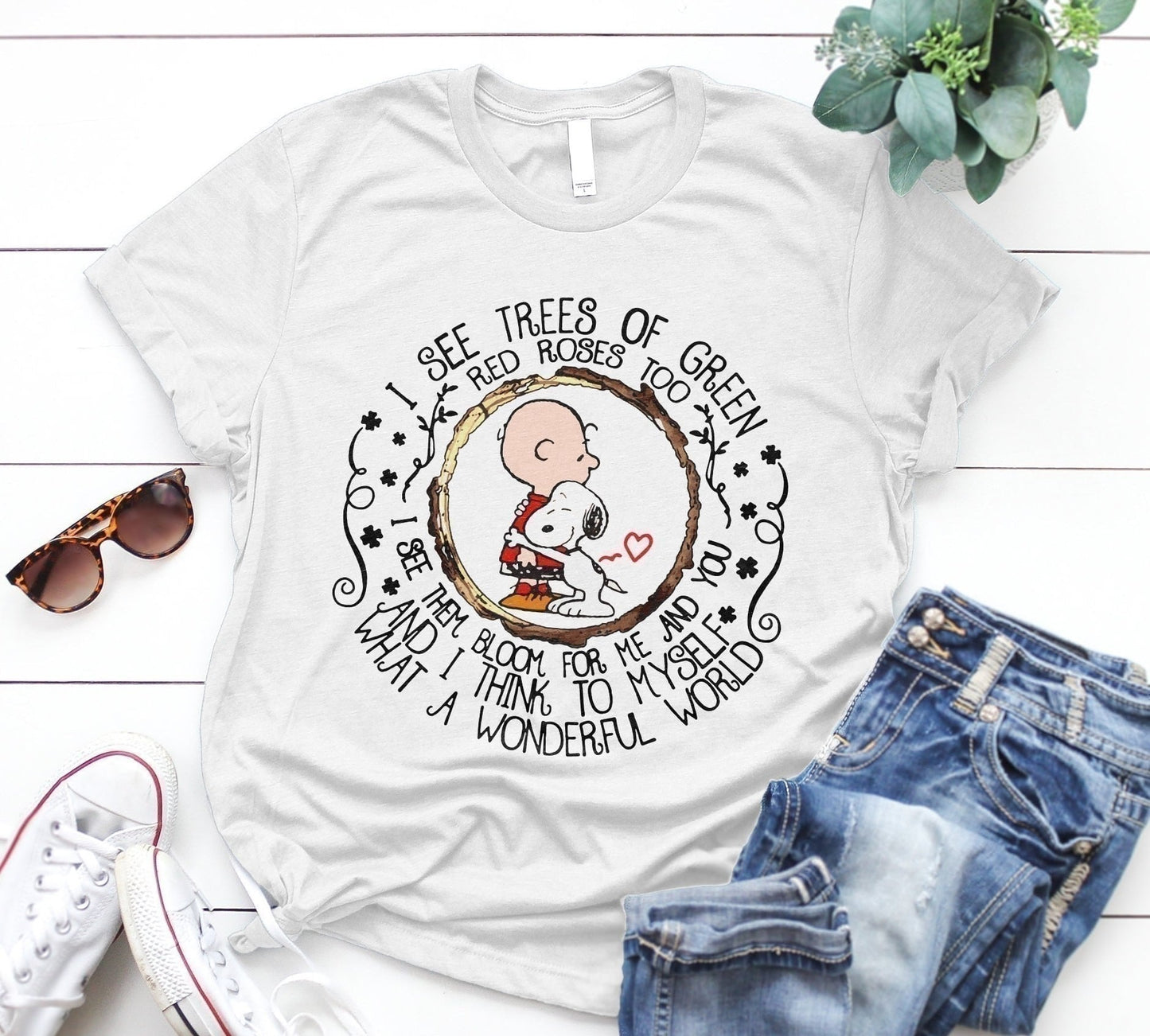 What A Wonderful World T-shirt and Hoodie 0523