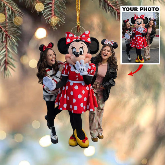 Magic Kingdom Trip - Personalized Mouse Custom Shaped Ornament