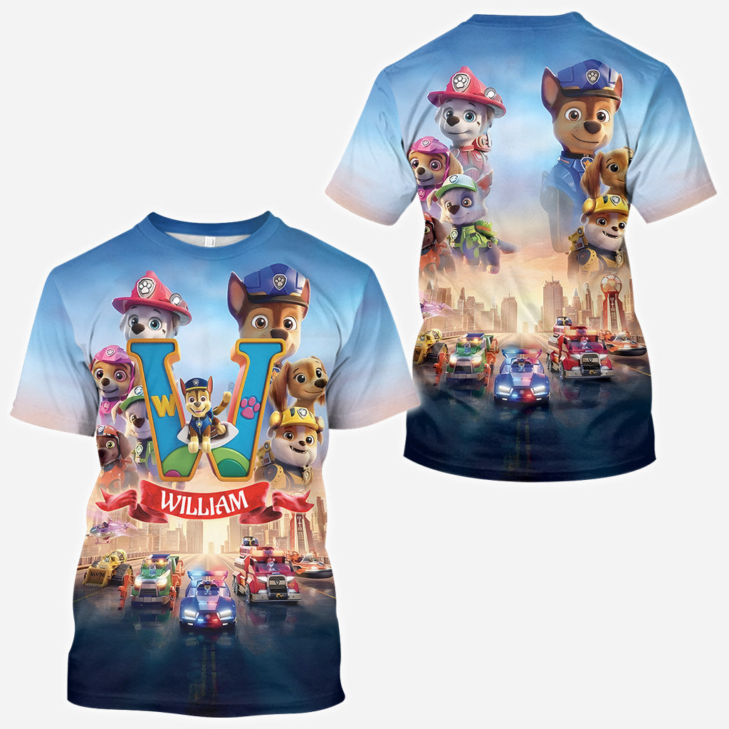 Rescue Dogs - Personalized Kid All Over Shirt