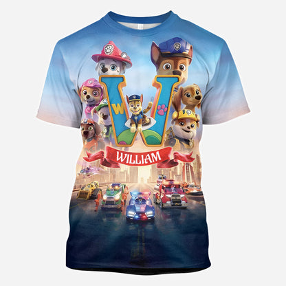 Rescue Dogs - Personalized Kid All Over Shirt